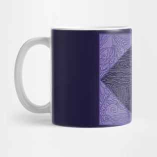 NATURE MANDALA PURPLE Mug